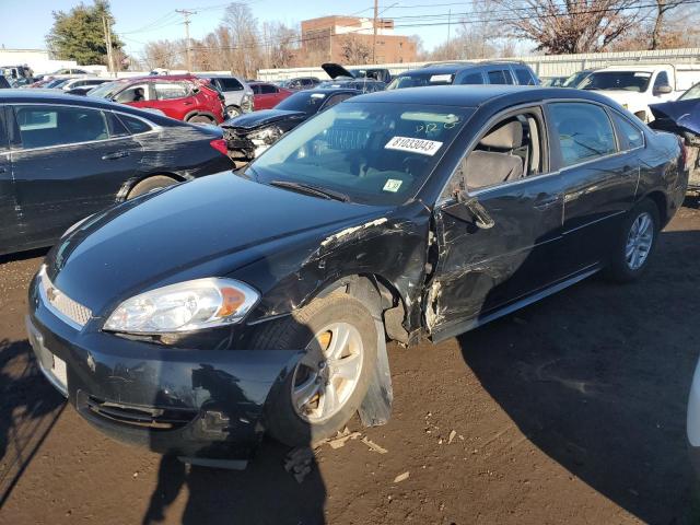 2G1WF5E38C1297660 - 2012 CHEVROLET IMPALA LS BLACK photo 1