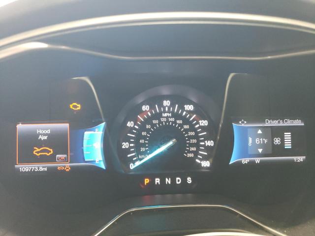 1FA6P0HD3G5129513 - 2016 FORD FUSION SE BLACK photo 9