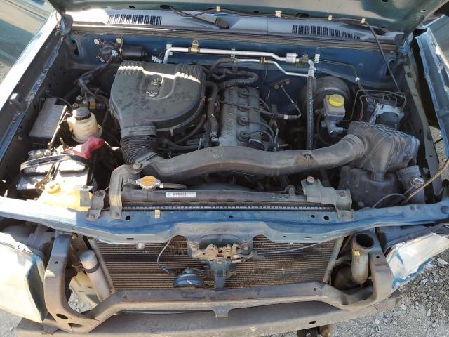 1N6DD26T63C418596 - 2003 NISSAN FRONTIER KING CAB XE TEAL photo 11