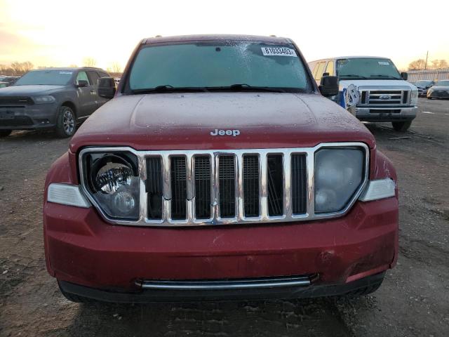 1C4PJMFK7CW102702 - 2012 JEEP LIBERTY JET BURGUNDY photo 5