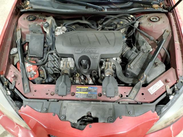 2G2WP552271120057 - 2007 PONTIAC GRAND PRIX RED photo 11