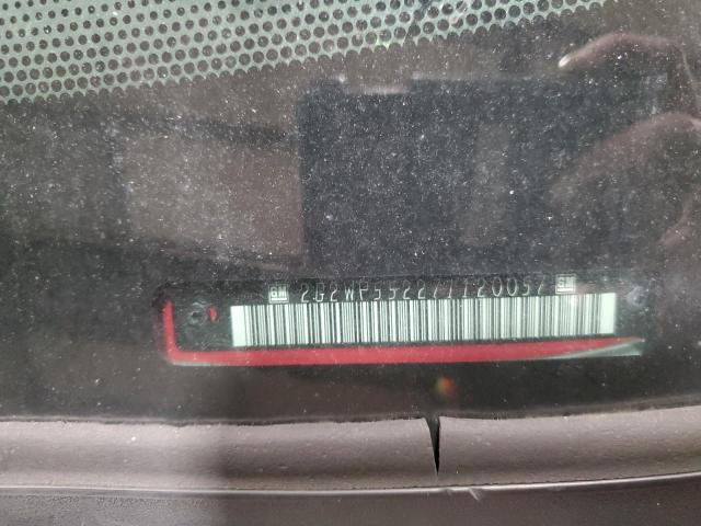 2G2WP552271120057 - 2007 PONTIAC GRAND PRIX RED photo 12