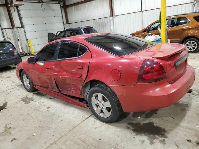 2G2WP552271120057 - 2007 PONTIAC GRAND PRIX RED photo 2