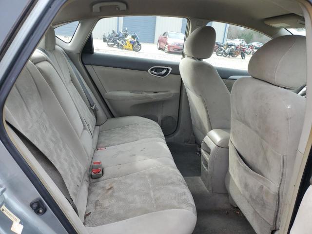 3N1AB7AP5DL612029 - 2013 NISSAN SENTRA S SILVER photo 10