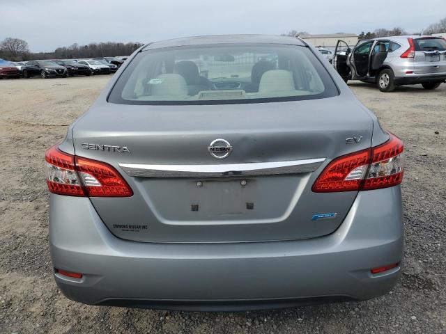 3N1AB7AP5DL612029 - 2013 NISSAN SENTRA S SILVER photo 6