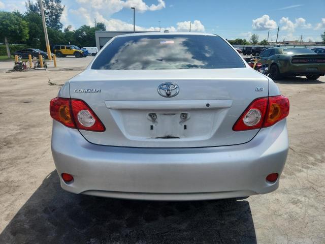 JTDBL40EX99041487 - 2009 TOYOTA COROLLA BASE ვერცხლისფერი ფოტო 6