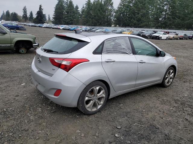 KMHD35LE4DU041254 - 2013 HYUNDAI ELANTRA GT SILVER photo 3