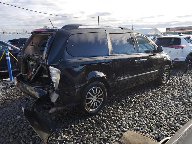 KNDMH4C76C6485272 - 2012 KIA SEDONA EX BLACK photo 3