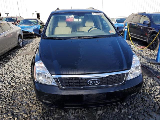 KNDMH4C76C6485272 - 2012 KIA SEDONA EX BLACK photo 5