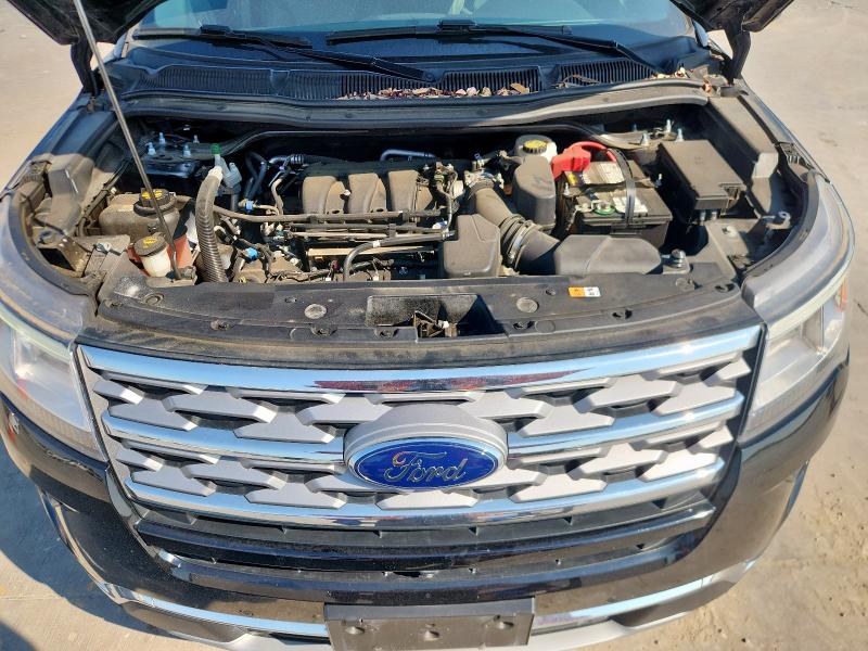 1FM5K7F85JGC84378 - 2018 FORD EXPLORER LIMITED BLACK photo 12