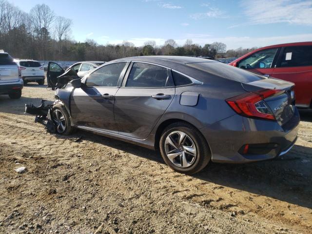 2HGFC2F6XKH580561 - 2019 HONDA CIVIC LX GRAY photo 2