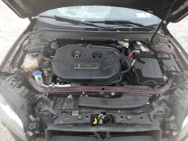 3LN6L5F99HR643281 - 2017 LINCOLN MKZ RESERVE ბურგუნდია ფოტო 11