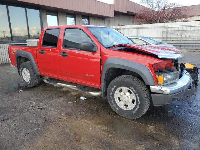 1GCDT136158157625 - 2005 CHEVROLET COLORADO RED photo 4