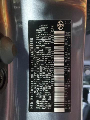 5YFB4MDE7SP242254 - 2025 TOYOTA COROLLA LE ლურჯი ფოტო 13