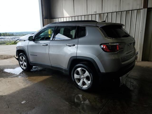3C4NJDBB1JT200091 - 2018 JEEP COMPASS LATITUDE SILVER photo 2