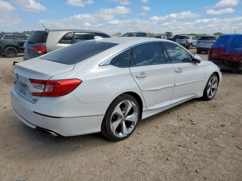 1HGCV2F91JA012672 - 2018 HONDA ACCORD TOURING Ақ фото 3