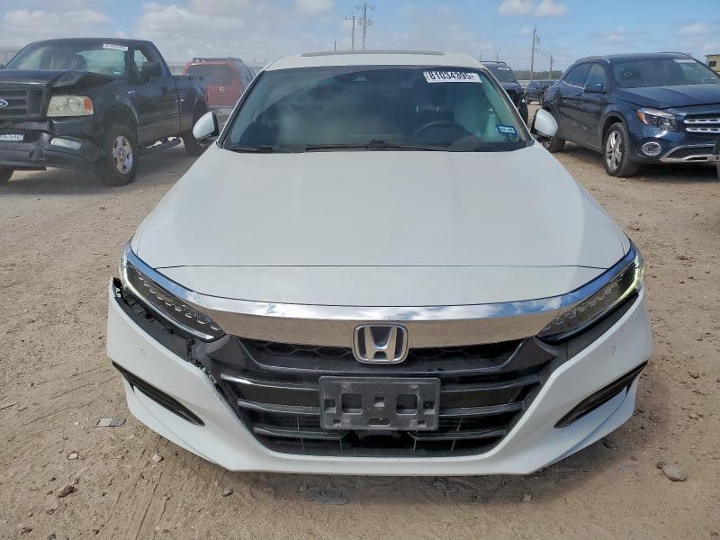 1HGCV2F91JA012672 - 2018 HONDA ACCORD TOURING Ақ фото 5