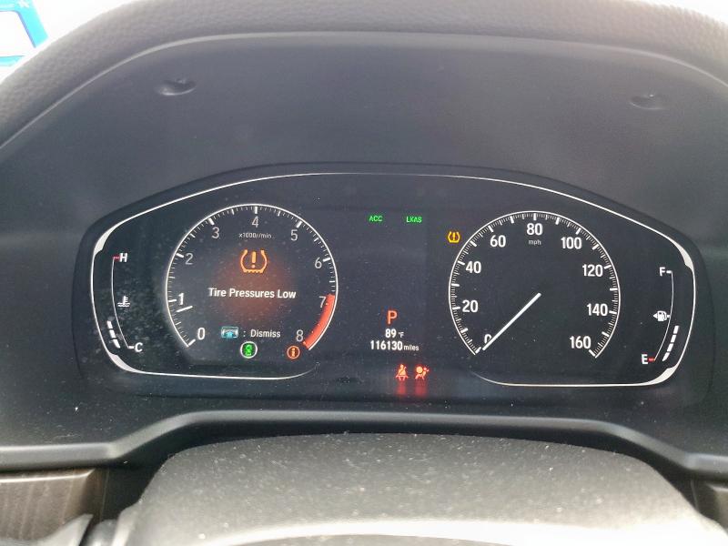 1HGCV2F91JA012672 - 2018 HONDA ACCORD TOURING Ақ фото 9