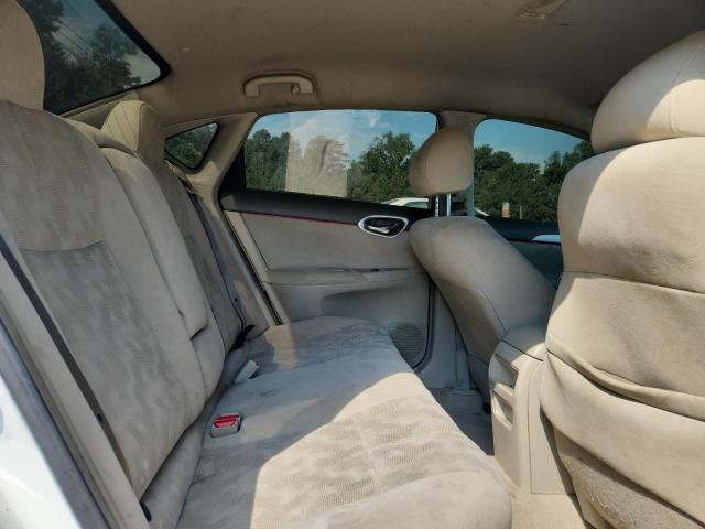 3N1AB7AP2DL682250 - 2013 NISSAN SENTRA S WHITE photo 10