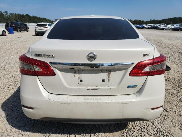 3N1AB7AP2DL682250 - 2013 NISSAN SENTRA S WHITE photo 6