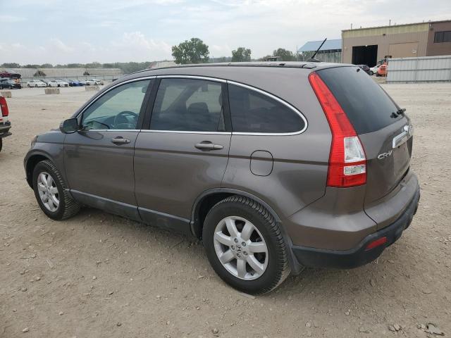 5J6RE48759L017383 - 2009 HONDA CR-V EXL BROWN photo 2