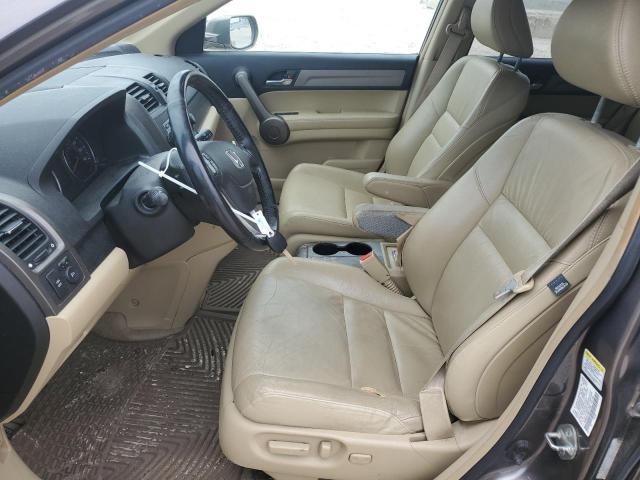 5J6RE48759L017383 - 2009 HONDA CR-V EXL BROWN photo 7