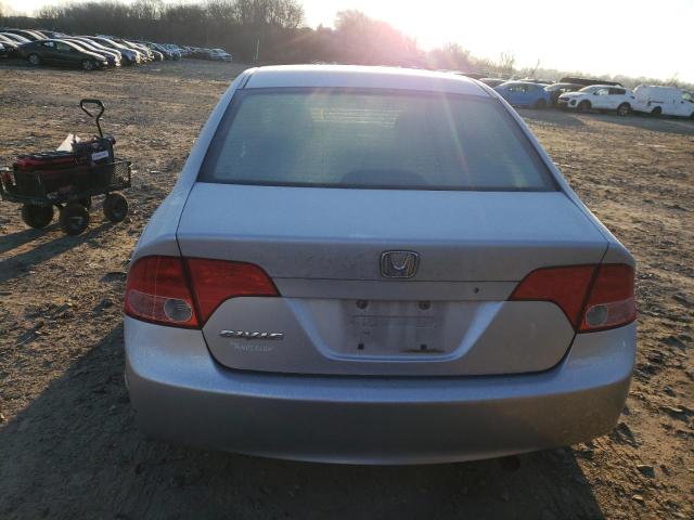 1HGFA16807L102483 - 2007 HONDA CIVIC EX SILVER photo 6