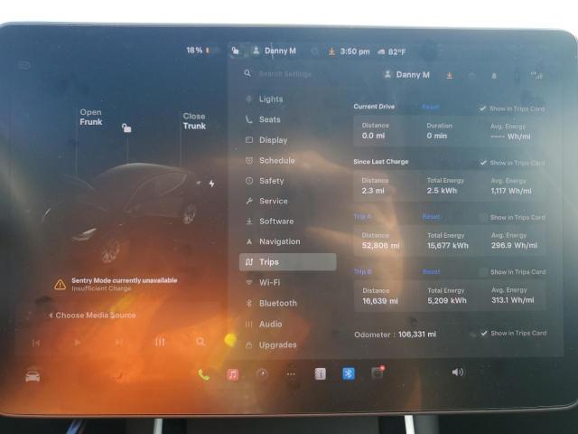 5YJYGDEE4MF077164 - 2021 TESLA MODEL Y 黑色 照片 9