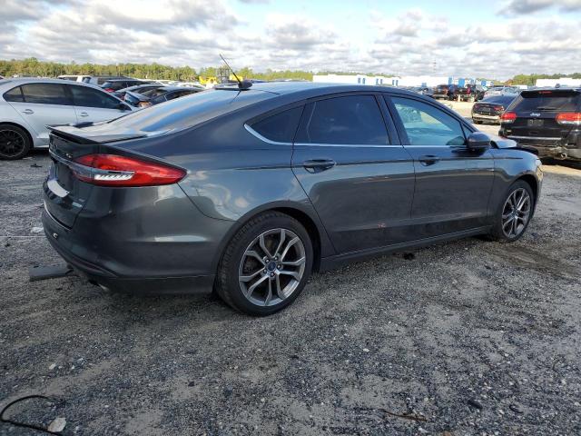 3FA6P0HD7HR193598 - 2017 FORD FUSION SE GRAY photo 3