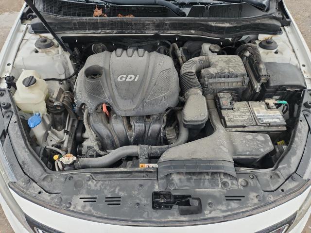 5XXGN4A70FG364302 - 2015 KIA OPTIMA EX WHITE photo 11