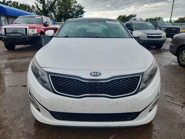 5XXGN4A70FG364302 - 2015 KIA OPTIMA EX WHITE photo 5