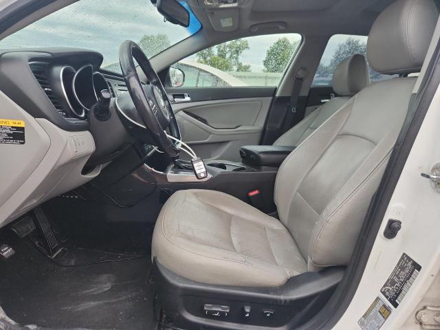 5XXGN4A70FG364302 - 2015 KIA OPTIMA EX WHITE photo 7