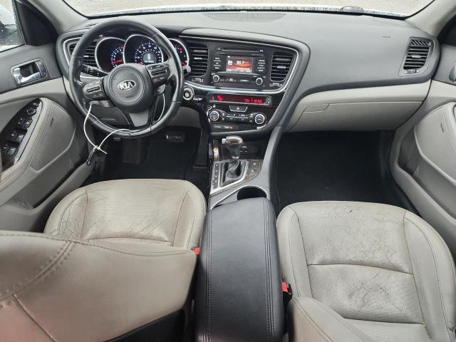 5XXGN4A70FG364302 - 2015 KIA OPTIMA EX WHITE photo 8