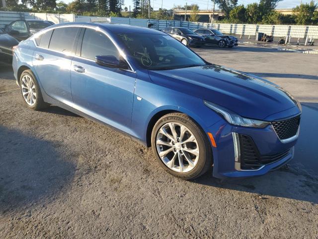 1G6DN5RK0M0145505 - 2021 CADILLAC CT5 PREMIUM LUXURY BLUE photo 4