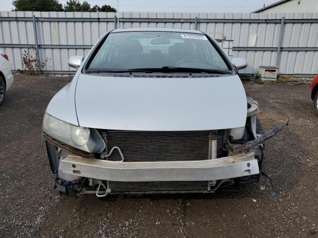 2HGFA1F60AH001611 - 2010 HONDA CIVIC LX-S SILVER photo 5
