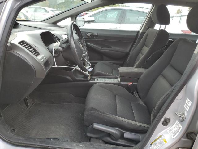 2HGFA1F60AH001611 - 2010 HONDA CIVIC LX-S SILVER photo 7