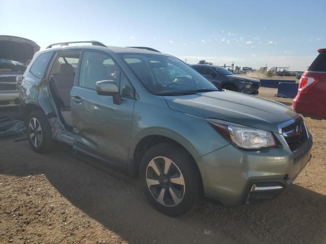 JF2SJAGC3HH423312 - 2017 SUBARU FORESTER 2.5I PREMIUM 绿色 照片 4
