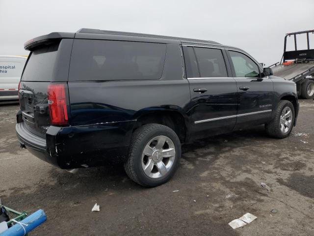 1GNSKHKC3HR294257 - 2017 CHEVROLET SUBURBAN K1500 LT BLACK photo 3