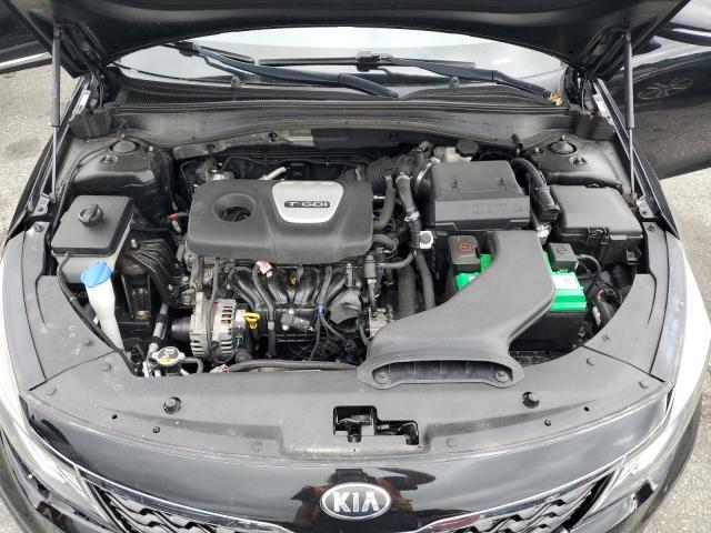 5XXGU4L11KG315938 - 2019 KIA OPTIMA EX BLACK photo 11