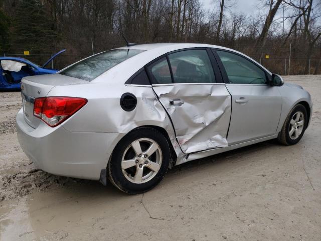 1G1PC5SB8E7302337 - 2014 CHEVROLET CRUZE LT SILVER photo 3