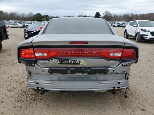 2C3CDXBG0EH243125 - 2014 DODGE CHARGER SE SILVER photo 6