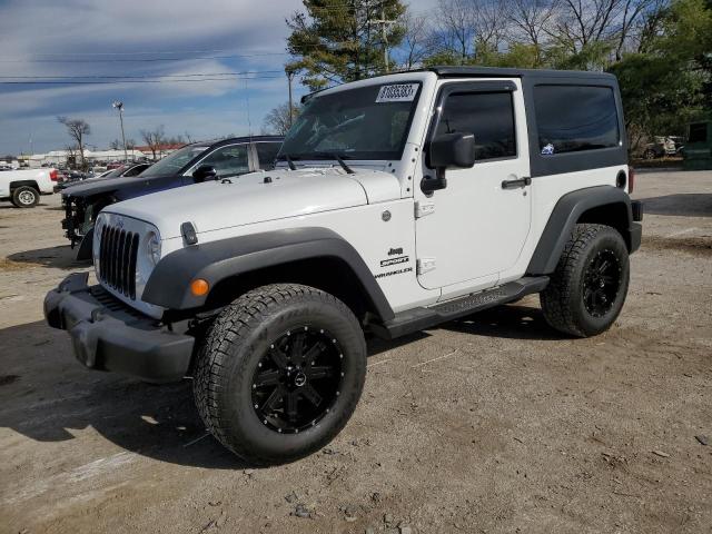 1C4GJWAG0GL110579 - 2016 JEEP WRANGLER SPORT WHITE photo 1