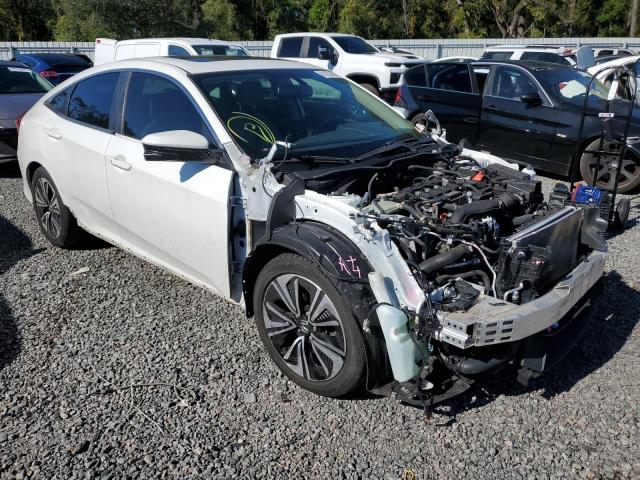 JHMFC1F7XJX041660 - 2018 HONDA CIVIC EXL თეთრი ფოტო 4