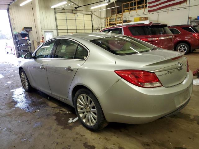 2G4GS5EK9C9127366 - 2012 BUICK REGAL PREMIUM SILVER photo 2