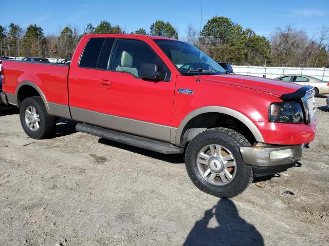 1FTPX14514NA83937 - 2004 FORD F150 RED photo 4