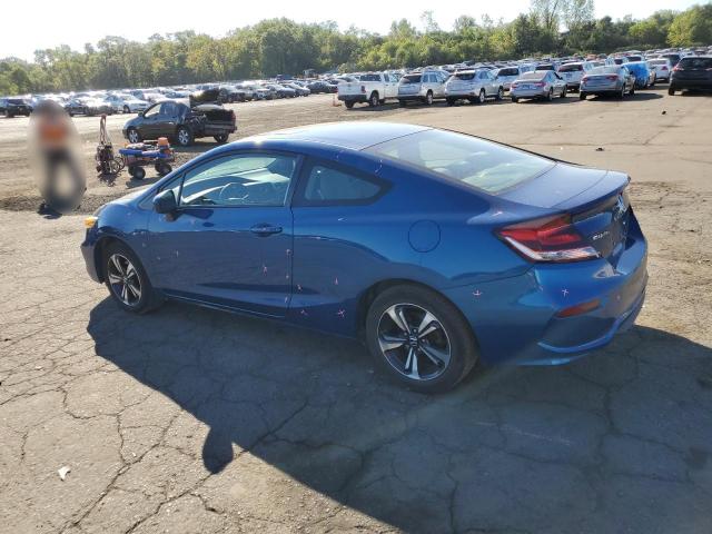 2HGFG3B80FH520229 - 2015 HONDA CIVIC EX BLUE photo 2