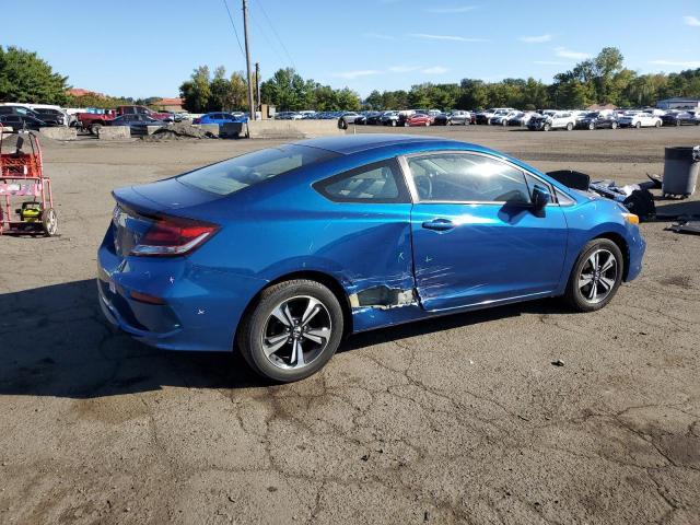 2HGFG3B80FH520229 - 2015 HONDA CIVIC EX BLUE photo 3