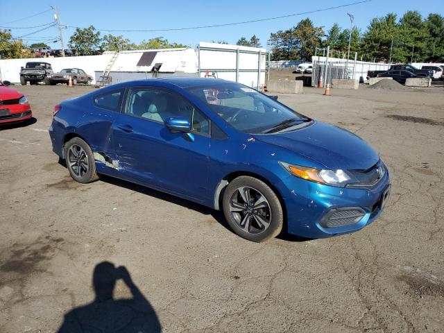 2HGFG3B80FH520229 - 2015 HONDA CIVIC EX BLUE photo 4