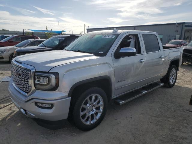 3GTP1PEC7JG233393 - 2018 GMC SIERRA C1500 DENALI SILVER photo 1