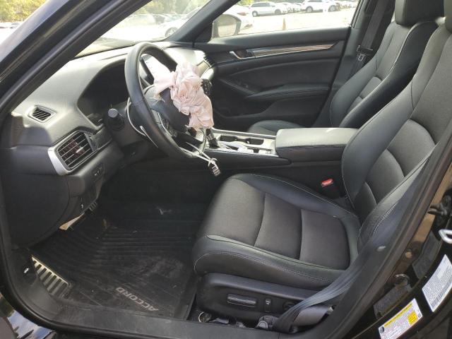 1HGCV1F36NA076752 - 2022 HONDA ACCORD SPORT Қара фото 7